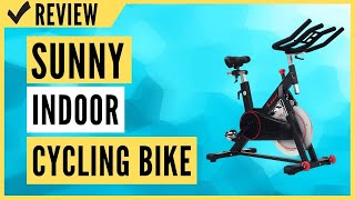 Sunny Health & Fitness Magnetic Belt Drive Indoor Cycling Bike SF-B1805 Review