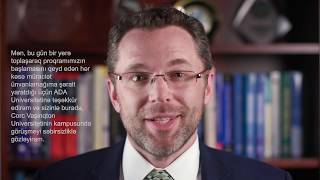 Dean of GW University’s School of Engineering and Applied Science delivered a video message