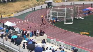 H29 六大学対校陸上競技大会　対校１００m決勝