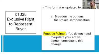 Standard Forms Updates Course — January 7, 2025