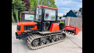 MOROOKA MK40S TRACKED TRACTOR C/W ROTAVATOR