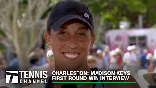 Madison Keys talks engagement, Kindness Wins, and everything Charleston| 2023 Charleston First Round