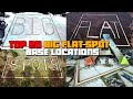 ARK: TOP 20 BEST Big Flat Spot Base Locations For PVE Builds (ALL MAPS) Building Made EASY!