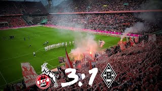 Köln - Gladbach Derby 3:1 Stimmung Ultras Köln