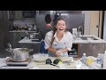 Elizabeth Olsen Tries to Keep Up with a Professional Chef  Back-to-Back Chef  Bon Appétit