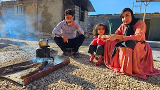 A Nomadic Family's Sunny Day with Dad plus a surprise visit from a familiar face! 🤔