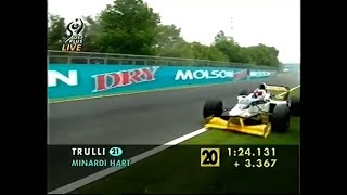 1997 F1 Canadian GP-FP2 - Jarno Trulli spun