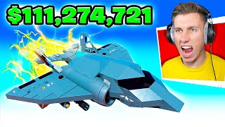 Ich BAUE einen 9999 KM/H KAMPFJET in Trailmakers!