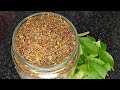 Rich Antioxidant Vitamins&Minerals Powder Recipe//NoOil NoTamarind CurryleavsPowder//KarivepakuPodi