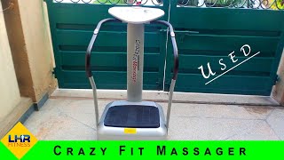 Used Crazy Fit Massager | best vibration exercise machine |