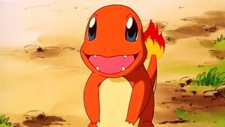 Ash catches a Charmander