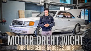 Der billigste Mercedes 560 SEC Deutschlands – Kann ich ihn retten?