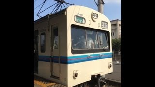 秩父鉄道1000系1010F 桜沢停車～お花畑発車