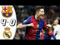 Real Madrid vs Barcelona 0-4 Resumen y Goles 2024