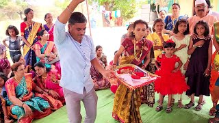 देव नाचवणे अहिराणी वेडिंग डान्स ! Khandeshi wedding dance