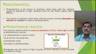 Photochemistry 1