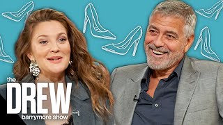 George Clooney Helps Drew Barrymore Shop for Shoes | The Drew Barrymore Show