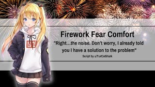 Your Crush Comforts Your Fear of Fireworks [F4A] [Dogboy/girl Listener] [Reassurance] [Party]