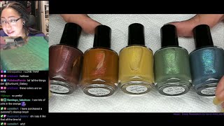 Muse Polish Autumnail Collection | First Impressions \u0026 Skittle Manicure | MSLP [Streamed 9/12/22]