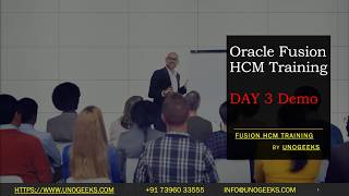 HCM Training | Oracle Fusion HCM Security Console, Users & Roles Management | Day 3 Demo Session