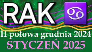 RAK STYCZEŃ 2025 ♋ Szczęśliwy zwrot😇 - tarot, czytanie tarota, horoskop @TarotEsme