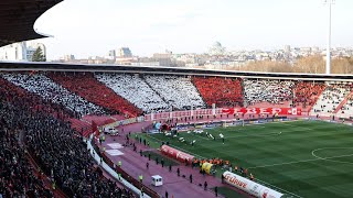 Delije na 175. večitom derbiju (Crvena zvezda - Partizan 3:3, 22.02.2025.)