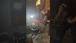 HANBON FORGE SWORD MAKING PROCESS #bladecraftsmanship #martialartsweapons #samuraisword #katana