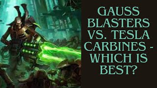 Gauss Blaster vs. Tesla Carbine - Which Is Best?