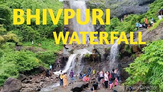 BHIVPURI WATERFALL NEAR KARJAT SAFELY ENJOY