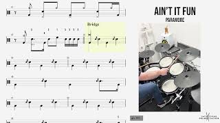🥁 Ain't It Fun - Paramore - (DRUMS ONLY)