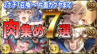 光古戦場2200万 肉集め編成 2ポチ1召喚～片面カグヤ0ポチまで解説 奥義軸 通常軸 バブTOT【グラブル】