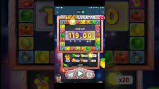 1xbet Fruit cocktail gameplay #1xgames #1xbet