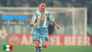 Nedved All Goals for Lazio