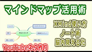 無料で使えるマインドマップアプリ『XMind』を実践しながら解説