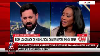 CNN's Abby Phillip Abruptly Ends Segment To Avoid A Real Answer