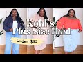 Kohl's Plus Size Clothing Haul Under $50