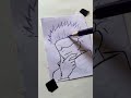 drawing gojo jujutsukaisen character drawing animedrawing anime art