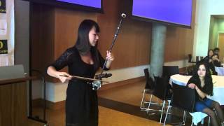 Chinese AEI Student Performs with Erhu at End of Year Celebration