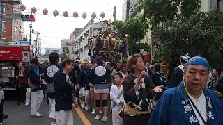 令和元年　小野照崎神社　大祭　坂本   2019.5.18  Iriya Onoterusaki Jinja Matsuri