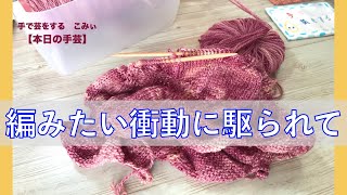 編みたい衝動に駆られて【本日の手芸】today's handicraft