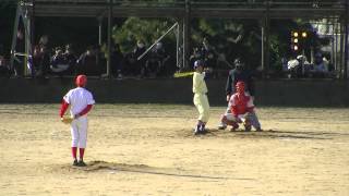 芦城中 1-0 星稜中 6回表　2011年4月　高画質