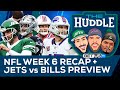 NFL Week 6 Recap & Jets vs Bills PREVIEW | The Huddle Ep. 165