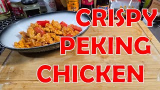 Crispy Peking Chicken - a British Chinese Takeaway Dish