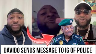 Davido CHALLENGES Inspection General Of Police Advice About Osun State election #davido #wizkid