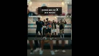 Gokul Meline X Bruno Mars - Lyrical #DanceOver #Shorts #BrunoMArs #garba #djtitoda #edits #crossover