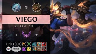 Viego Top vs Renekton - KR Master Patch 14.10