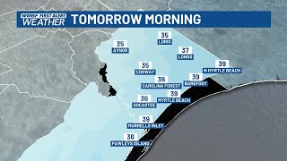 FIRST ALERT: Cold weekend ahead, shower chances return into Christmas