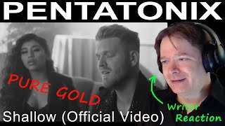 PENTATONIX - Shallow (Official Video) - ITALIAN WRITER Reaction