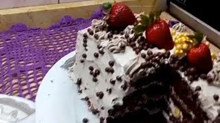 عندك بيضة واحدة تعالى اعملى احلى تورتة وفرحى ولادك بيها #تورتة 🎂🍰🍰🥧