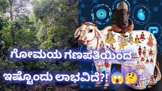 ಗೋಮಯ ಗಣಪತಿಯಿಂದ ಮನುಷ್ಯನಿಗೆ ಇಷ್ಟೊಂದು ಲಾಭವಿದೆ?! 🤔😱 #soujanya  #tiptur #spandana #ganapati  #cow #mla